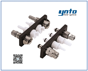 Multi–Mount 多管道面板系列接頭，CPC塑料快速接頭 Multi-Mount Series